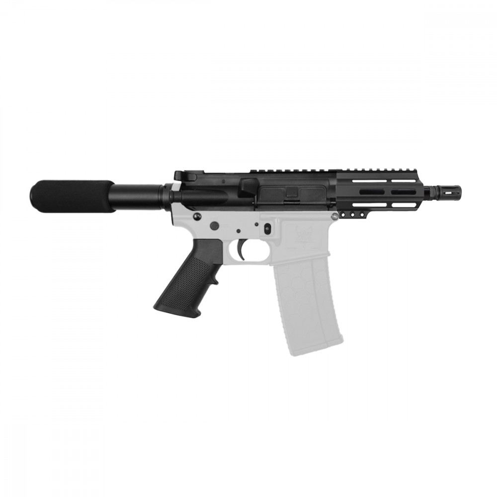 AR-40 4.5" FORGED UPPER RECEIVER PISTOL BUILD KIT W/4.5" M-LOK HANDGUARD - BCG-LPK & Pistol Tube Kit AR-40 4.5" FORGED UPPER RECEIVER PISTOL BUILD KIT W/4.5" M-LOK HANDGUARD - BCG-LPK & Pistol Tube Kit